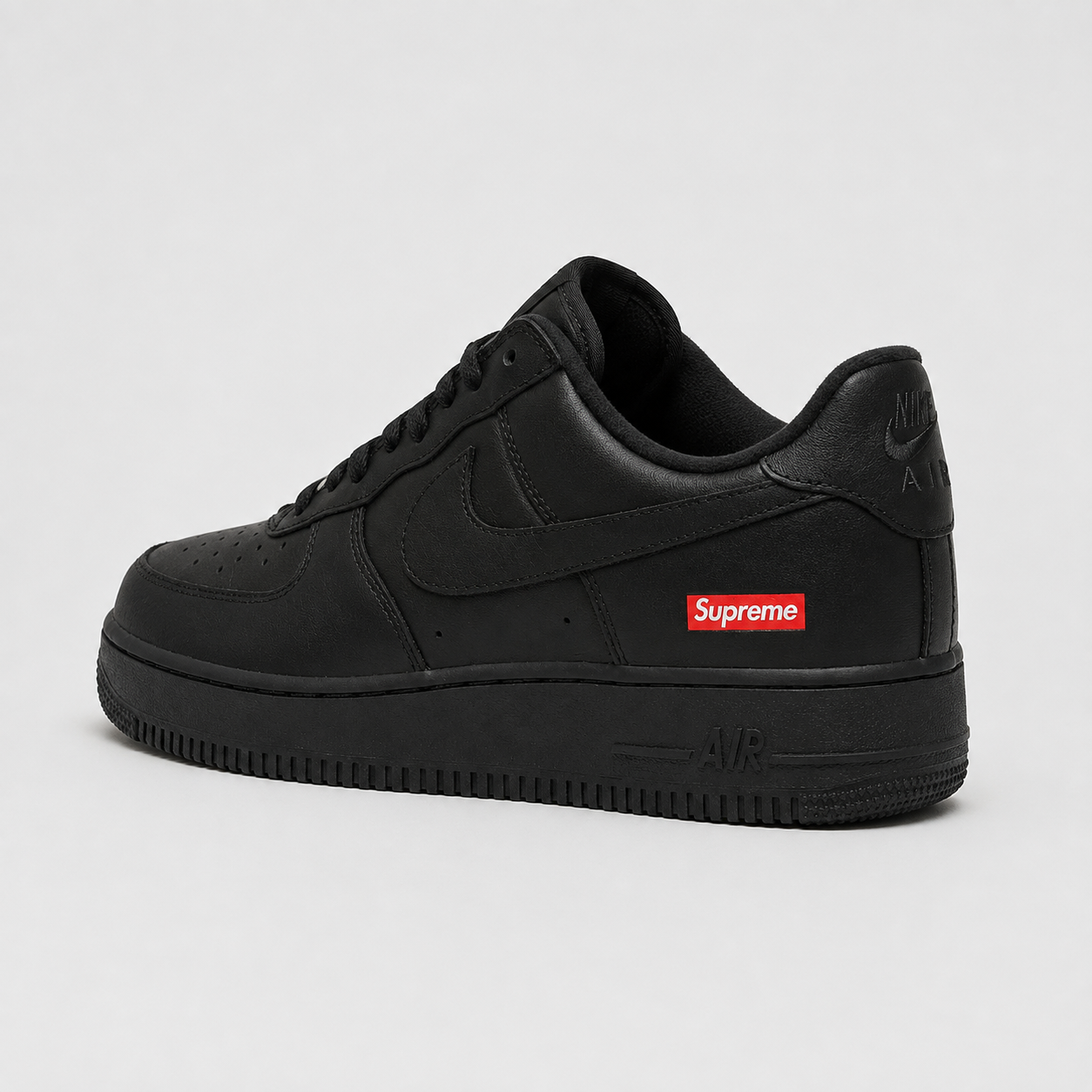 Nike Air Force 1 black trendy sneakers