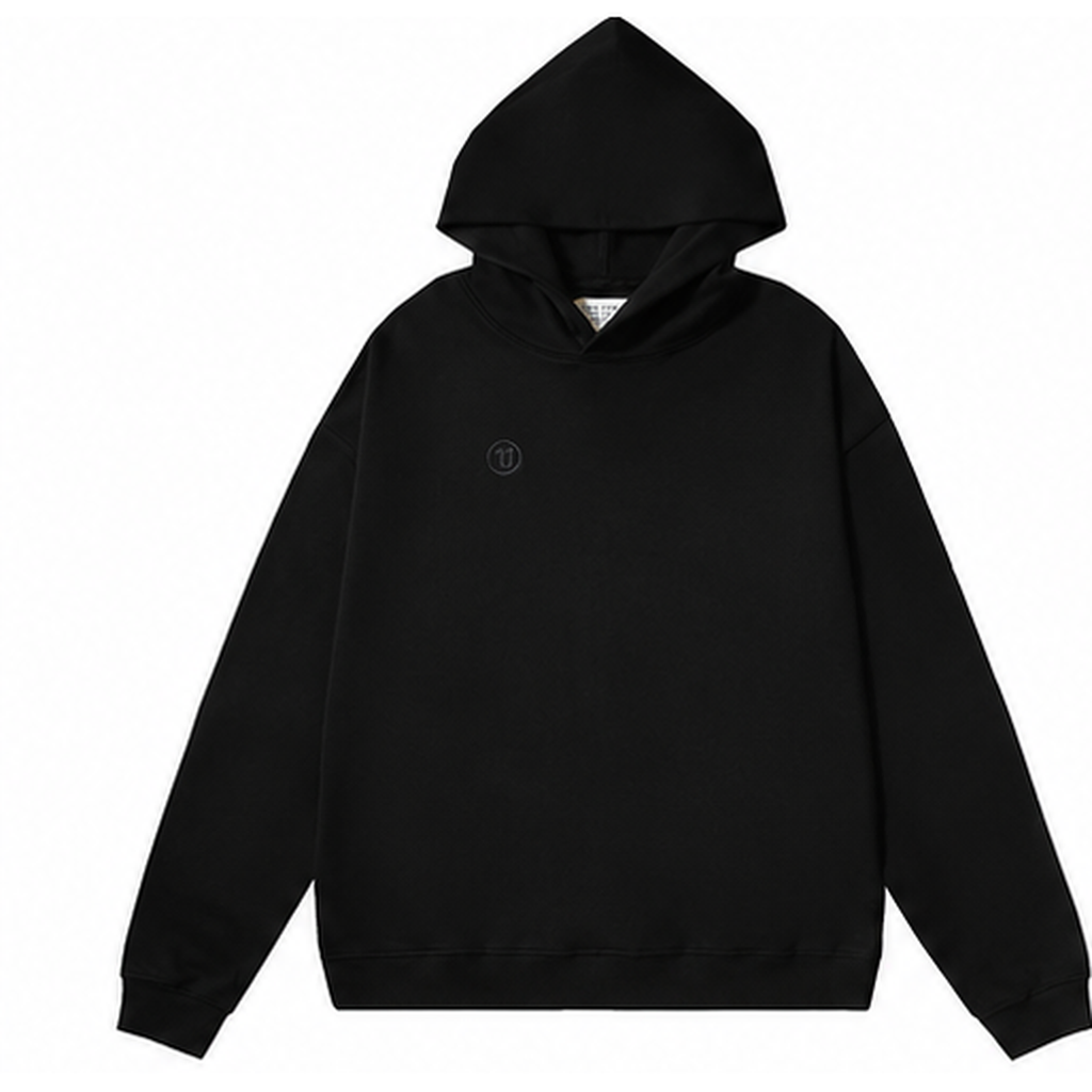 Maison Margiela Daily Logo hoodie Black Pullover Small for City Outfits