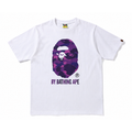 Bape camouflage style white T-shirt