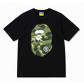 Bape camouflage style black T-shirt
