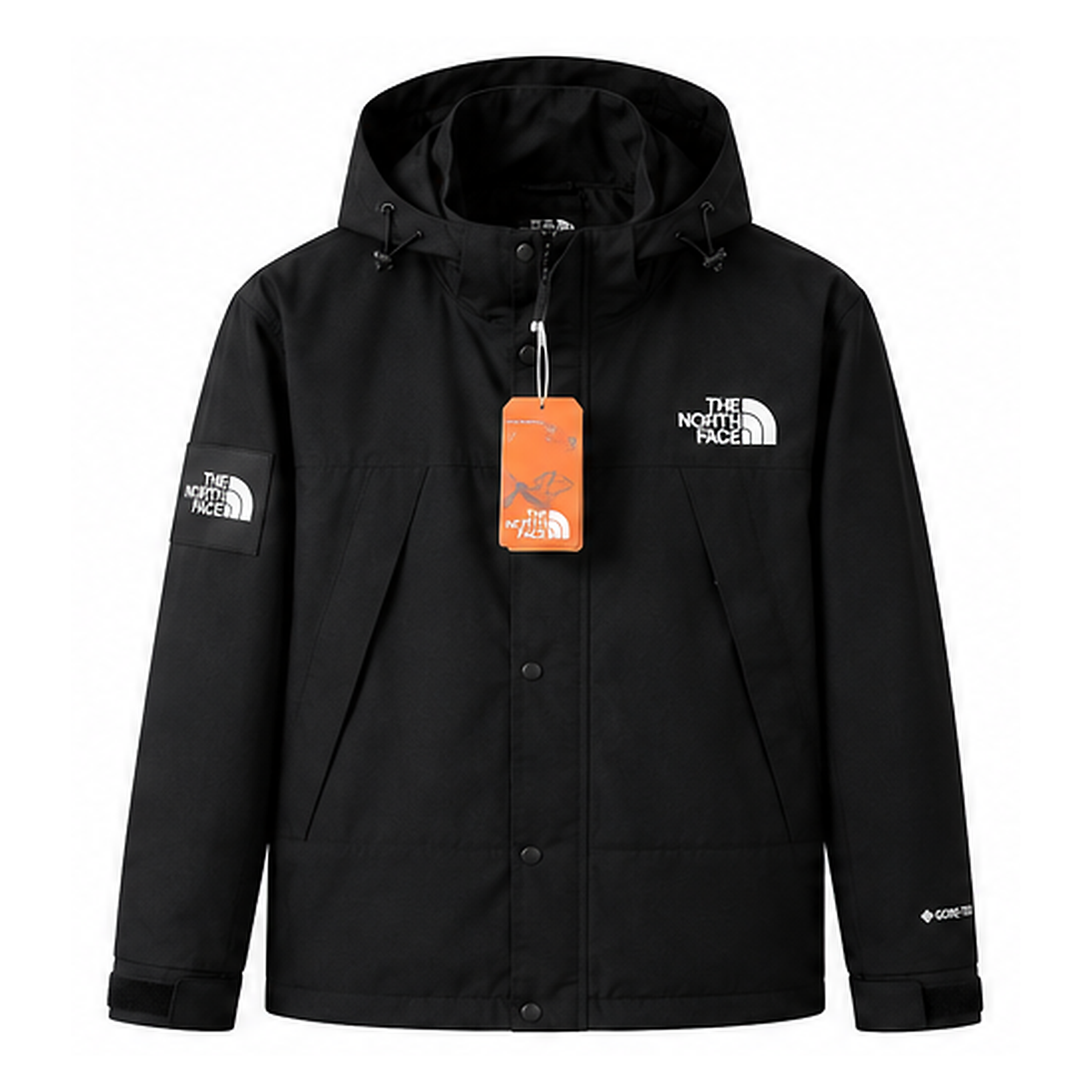 The North Face outdoor-style black coat