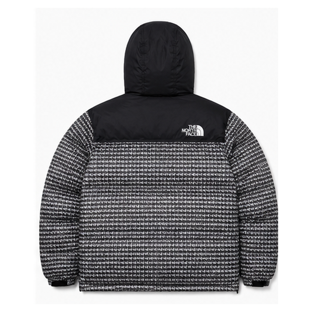 Pattern Logo The North Face Puffer Jacket for Photo Ready Looks
