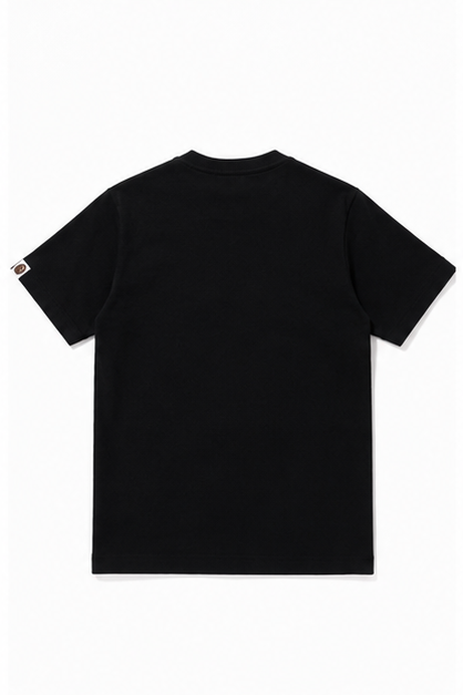 Bape camouflage-style black T-shirt