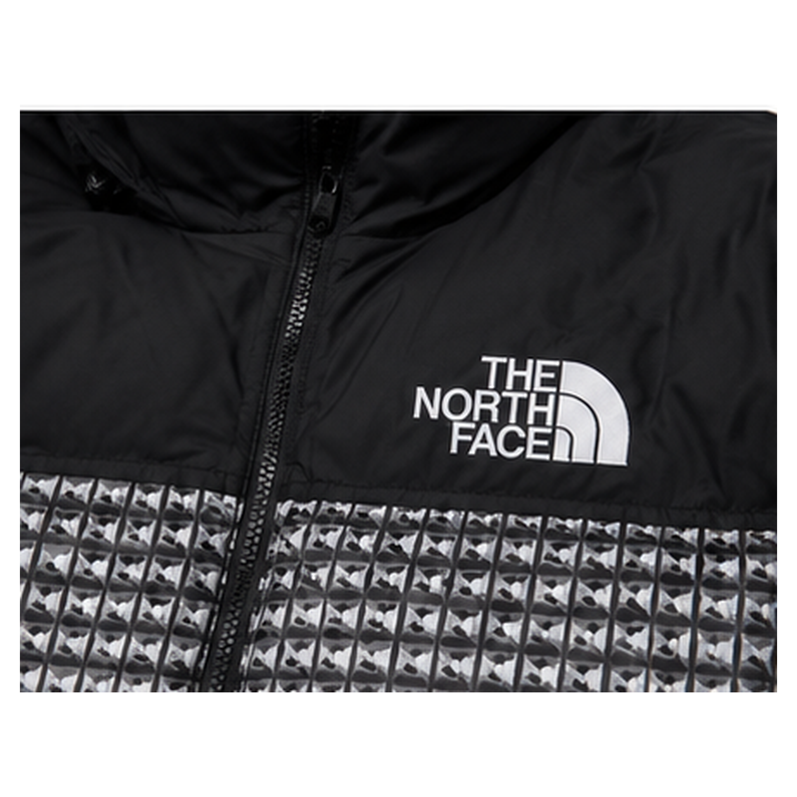 Pattern Logo The North Face Puffer Jacket for Photo Ready Looks