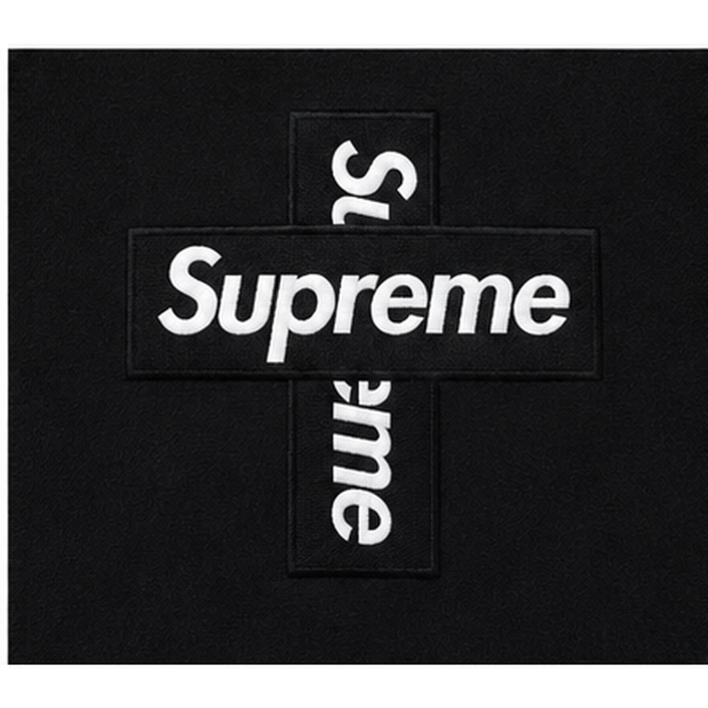 Supreme Lightweight Logo hoodie Gray Red Oversized for Trend Styling