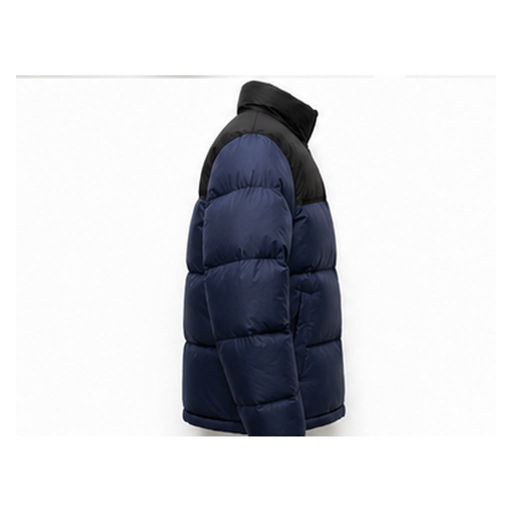 The North Face trendy and cool navy blue down jacket