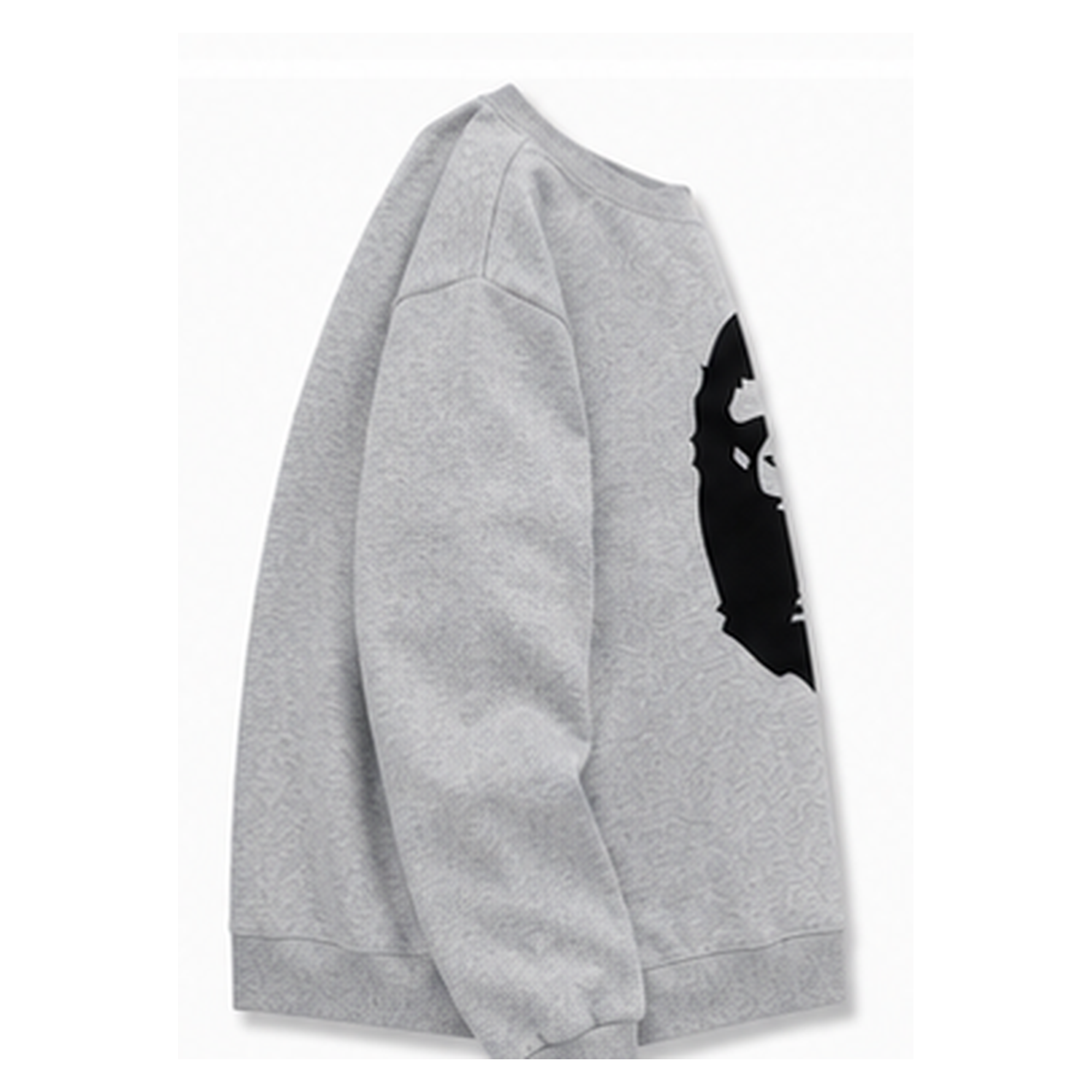 Bape Ape Head Grey Sweatshirt