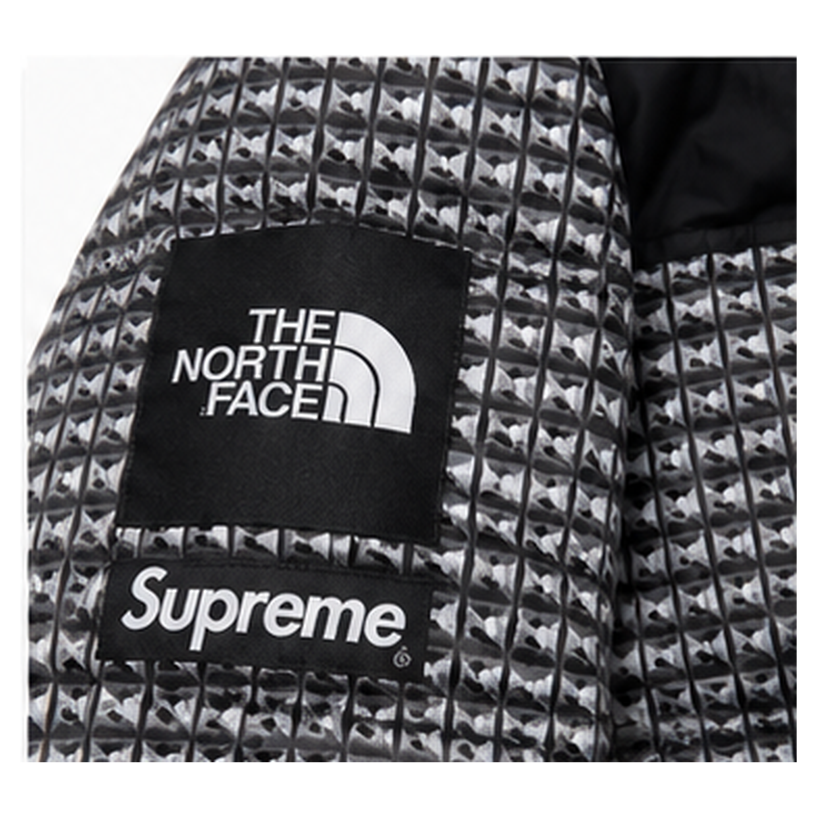 Pattern Logo The North Face Puffer Jacket for Photo Ready Looks