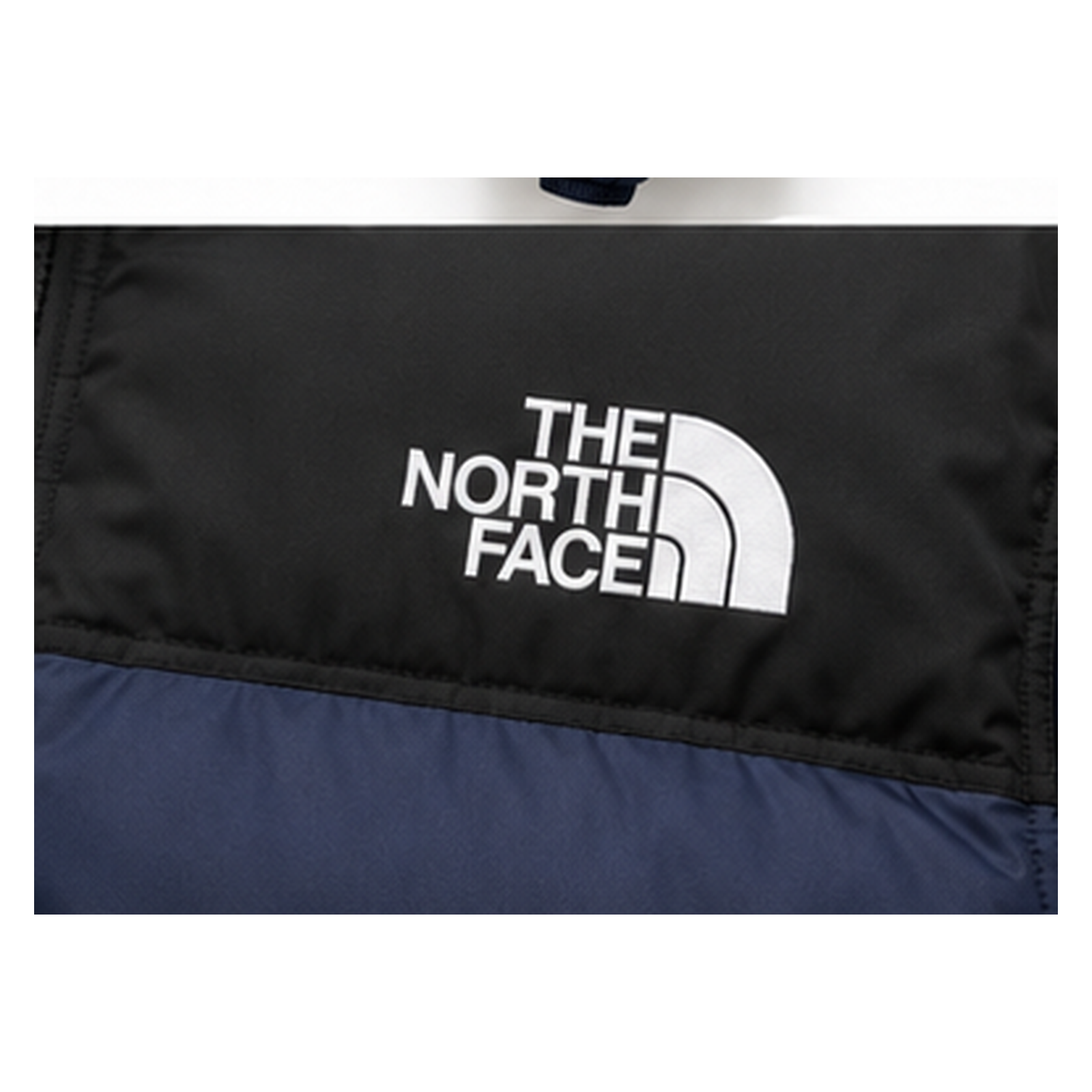 The North Face trendy and cool navy blue down jacket