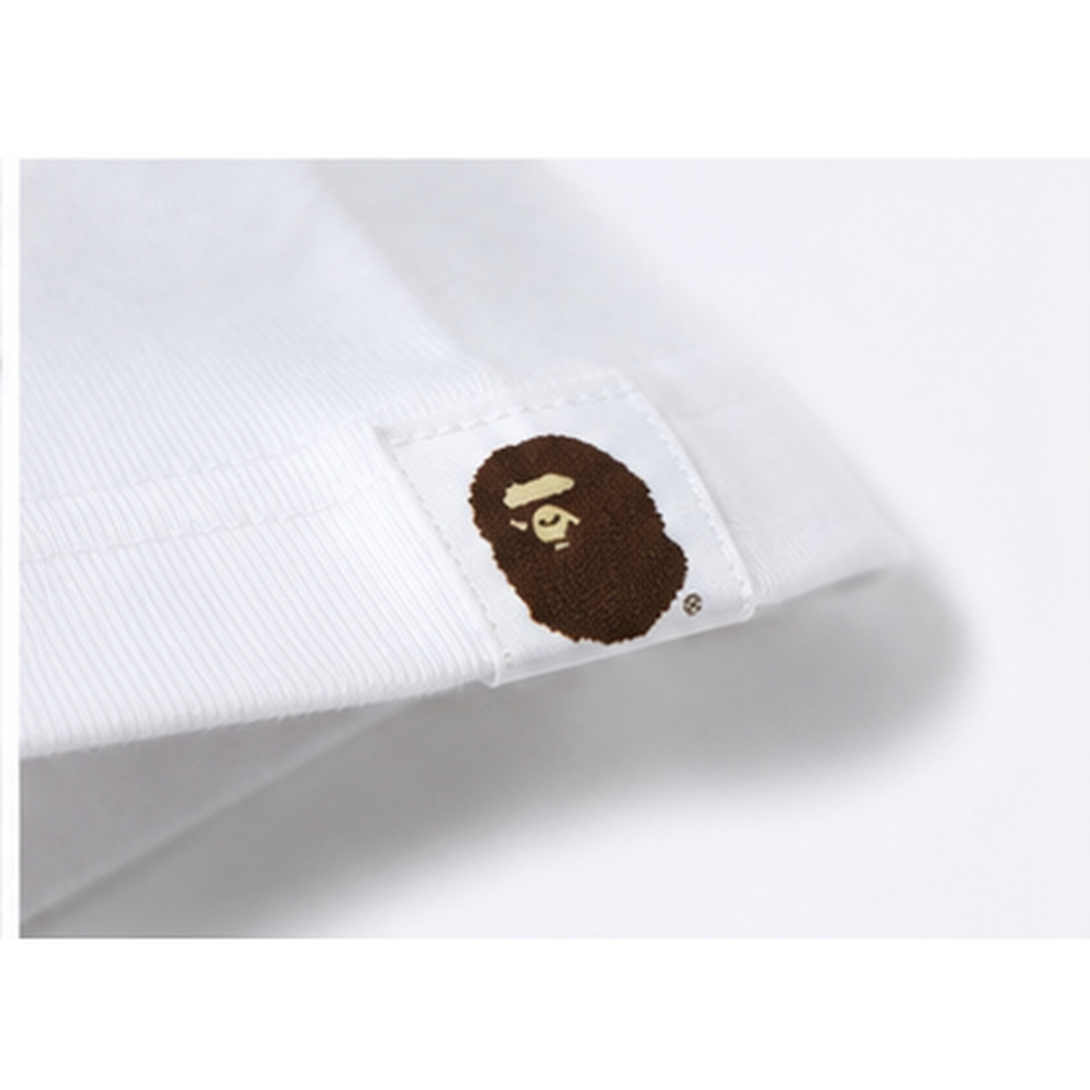 Bape camouflage style white T-shirt