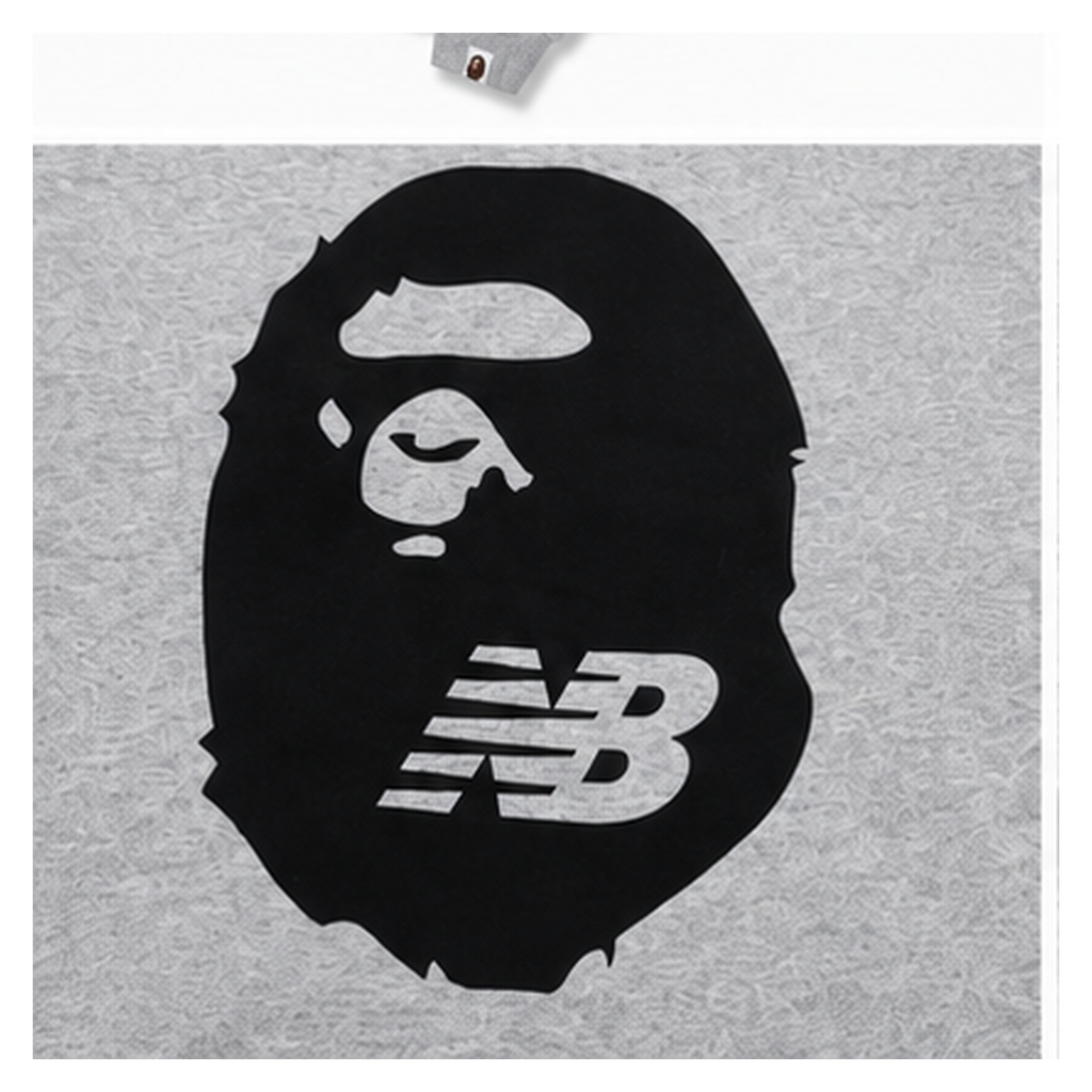 Bape Ape Head Grey Sweatshirt