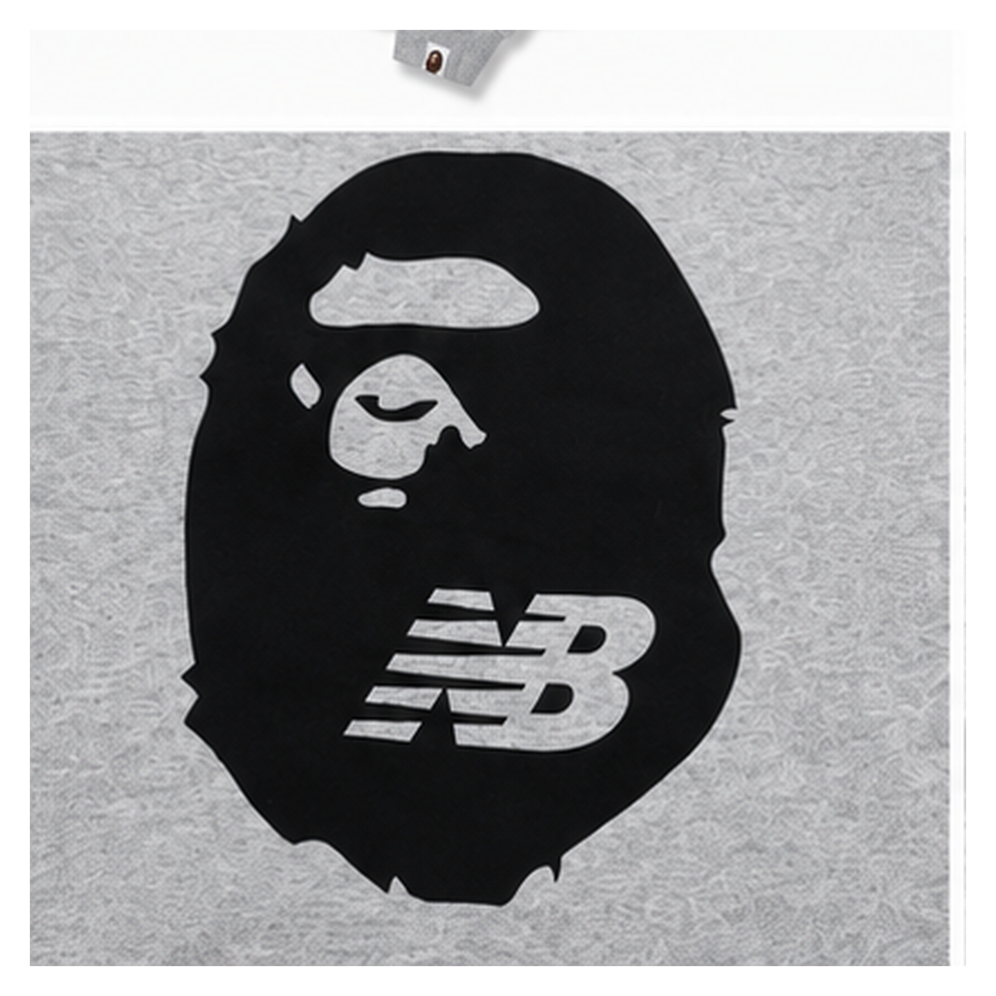 Bape Ape Head Grey Sweatshirt