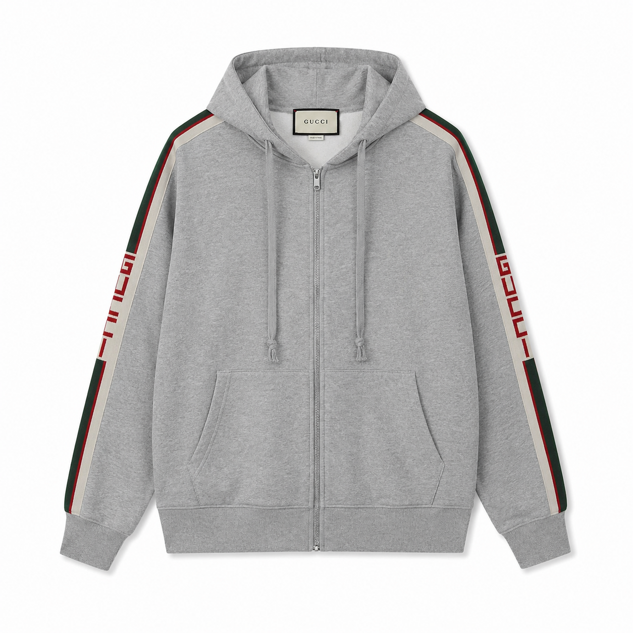 Gucci Stripe Grey Hoodie