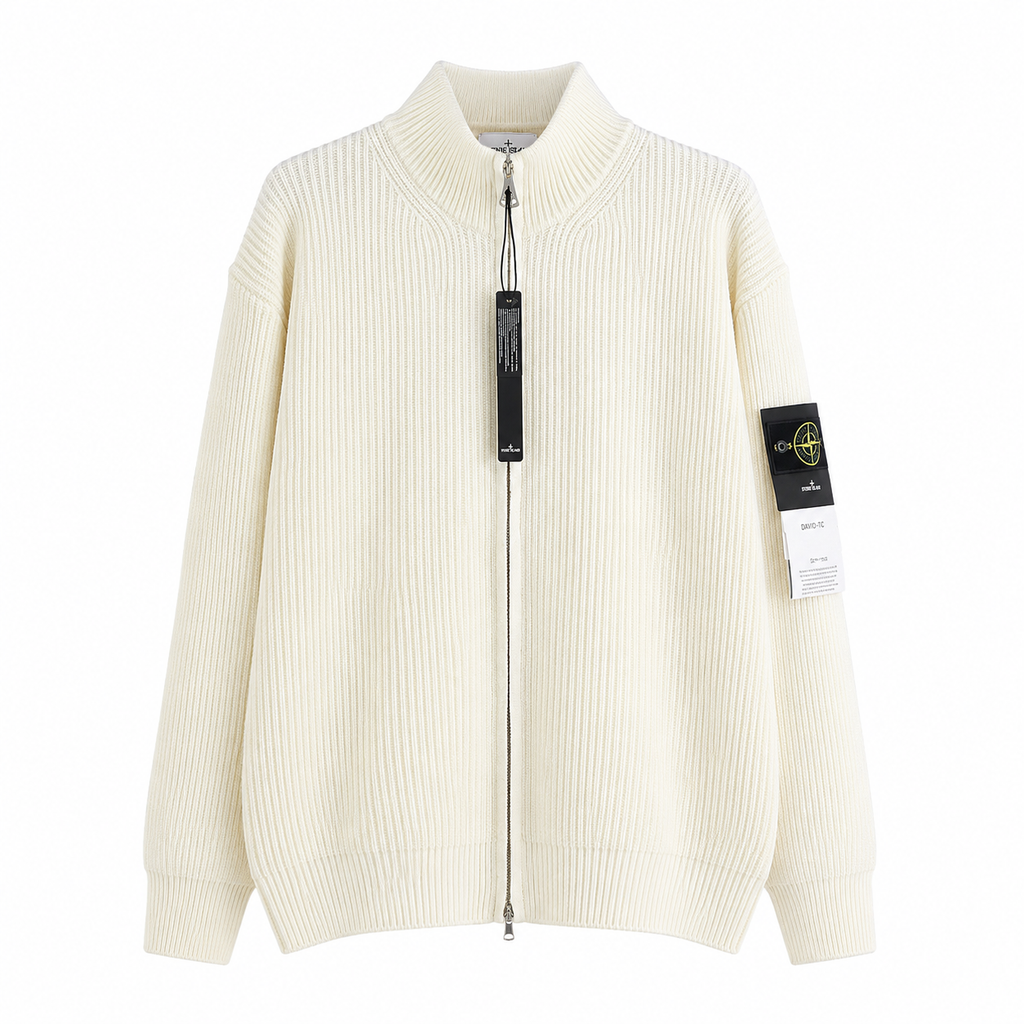 Stone Island Half-Turtleneck Knitted Sweater