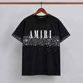 Amiri Monogram Graphic T-shirt White Blue Amiri for Layered Styling