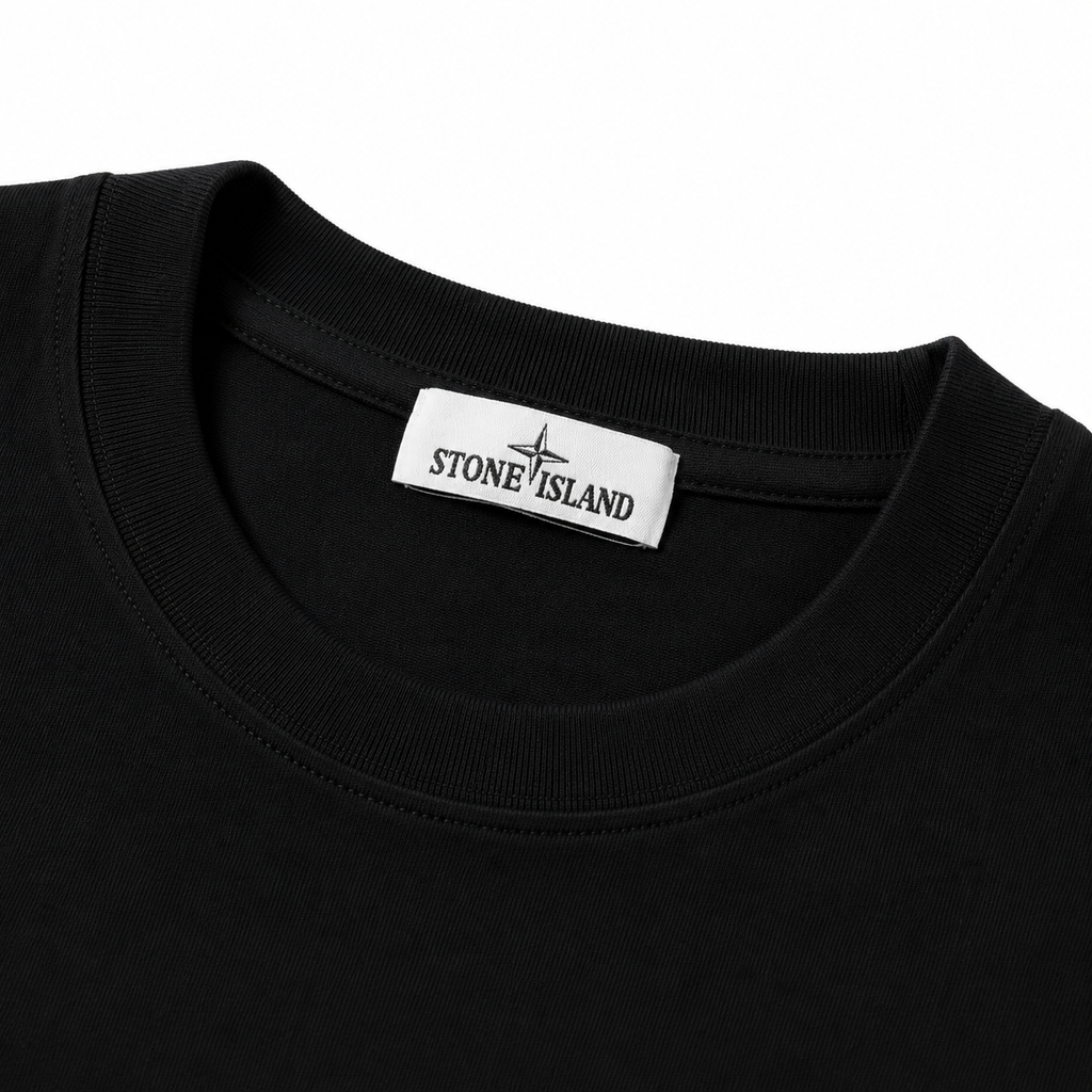 Stone Island basic black T-shirt