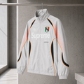 Supreme White Peach Hooded Track Jacket