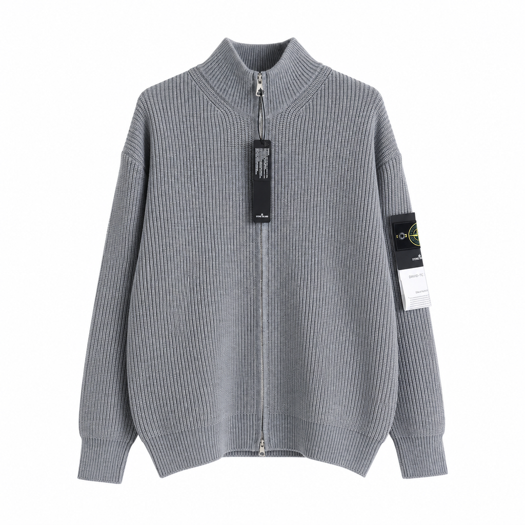 Stone Island Half-Turtleneck Knitted Sweater