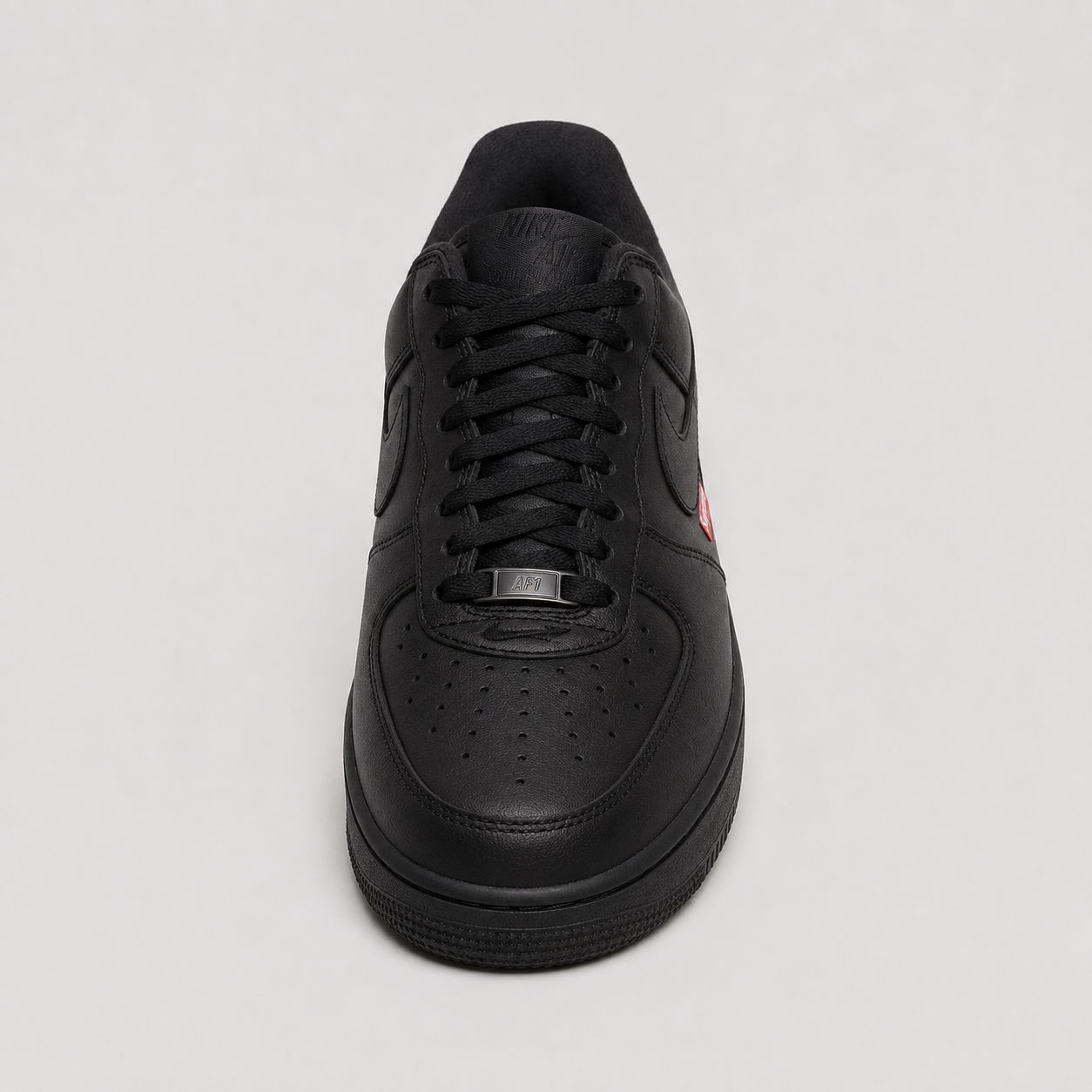 Nike Air Force 1 black trendy sneakers