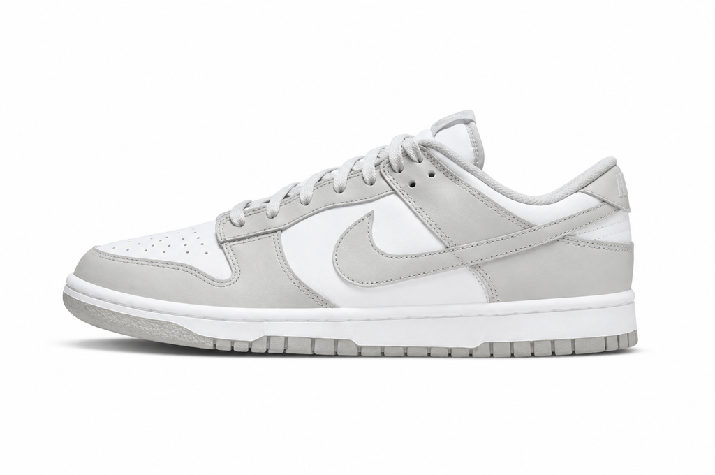 Nike Dunk simple style gray and white shoes