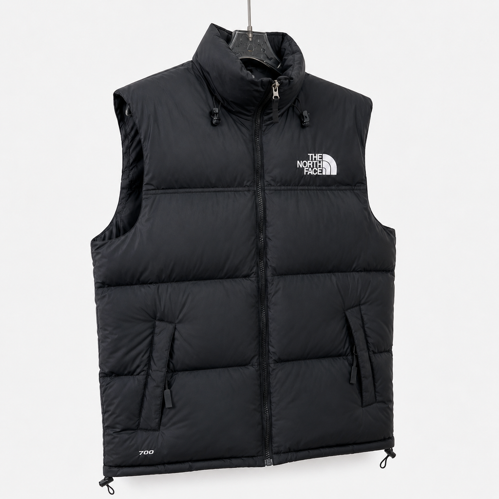 The North Face Black Trendy and Cool Down Vest