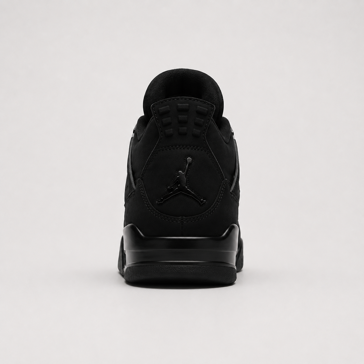 Simple-style black shoes of Jordan 4