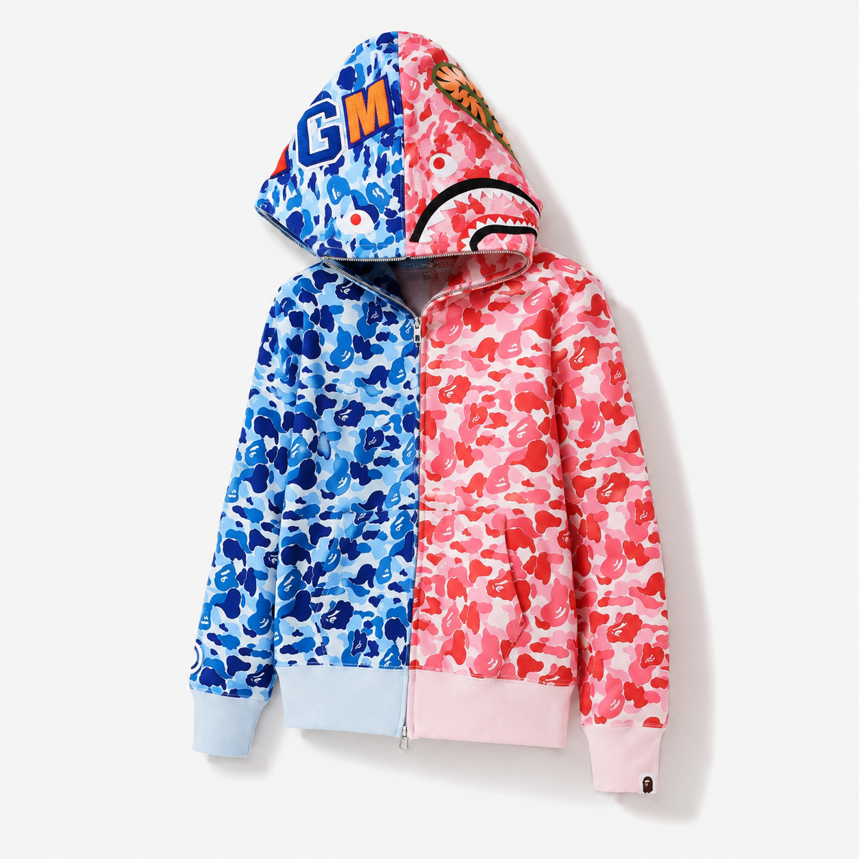 Bape Shark Camouflage Hoodie