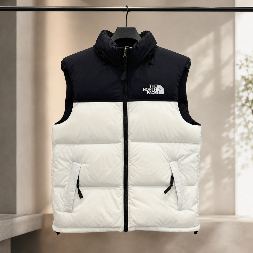 The North Face Color-blocking Trendy and Cool Down Vest