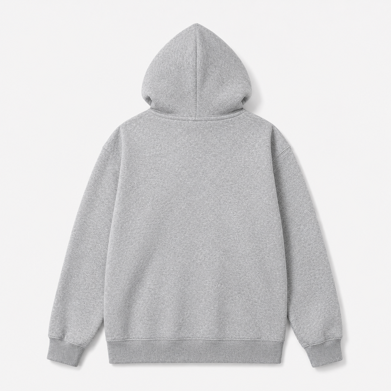 Stussy co-branded grey hoodie