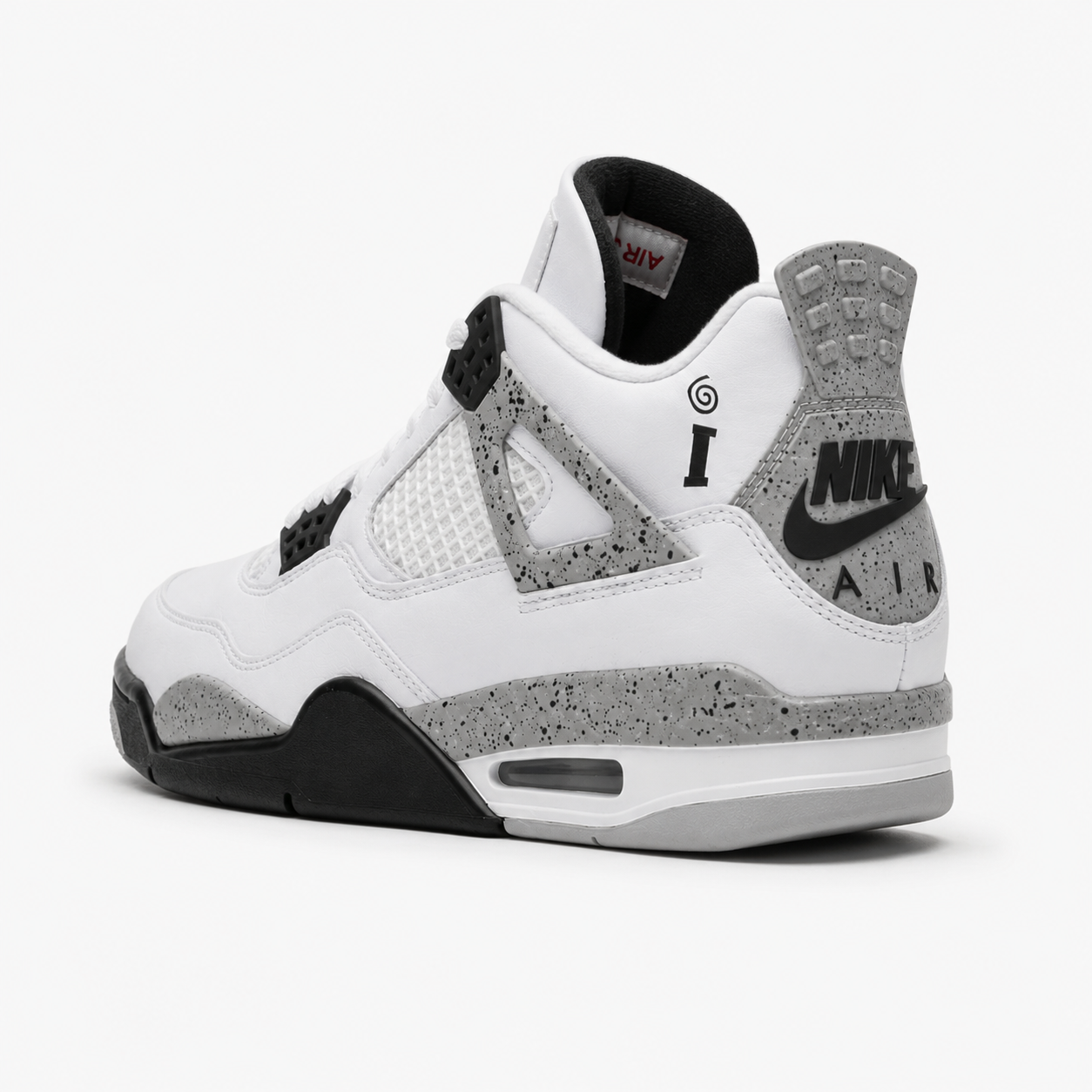 Jordan 4 Generation Trendy White-Gray-Black