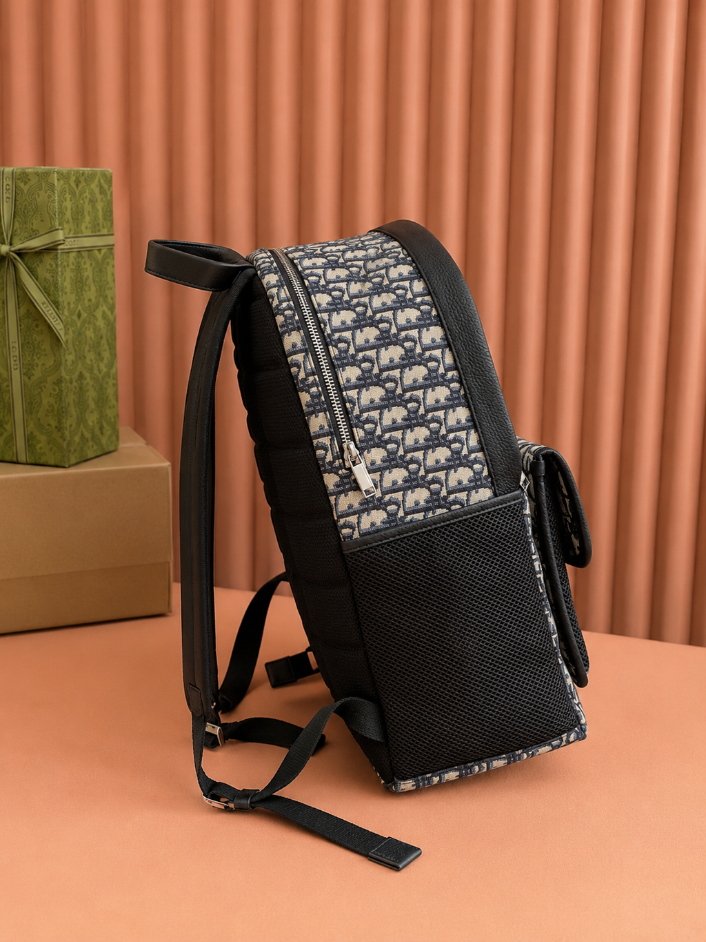 Dior Oblique backpack Blue