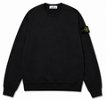 Stone Island basic simple style black sweatshirt