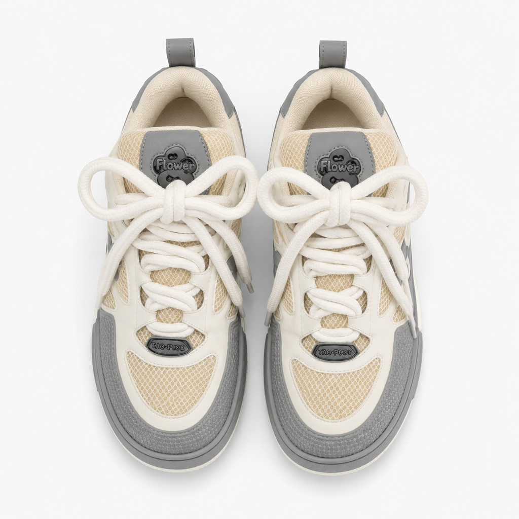 LV Archlight Gray and White Casual Sports Shoes