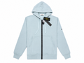 Stone Island Blue Zip Hoodie Gift Ready