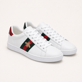Gucci Bee Series Retro Style White Shoes