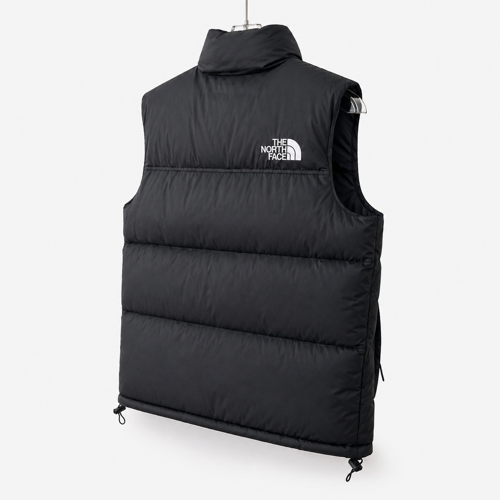 The North Face Black Trendy and Cool Down Vest