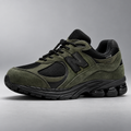 Retro-style olive green of New Balance 2002R