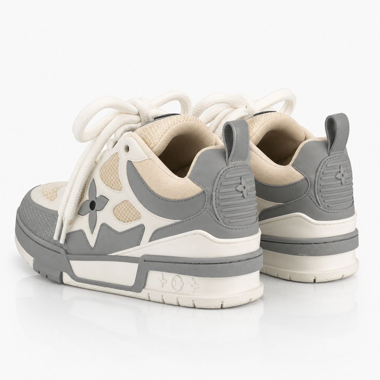 LV Archlight Gray and White Casual Sports Shoes