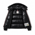 Moncler Shiny and Stylish Black Down Jacket