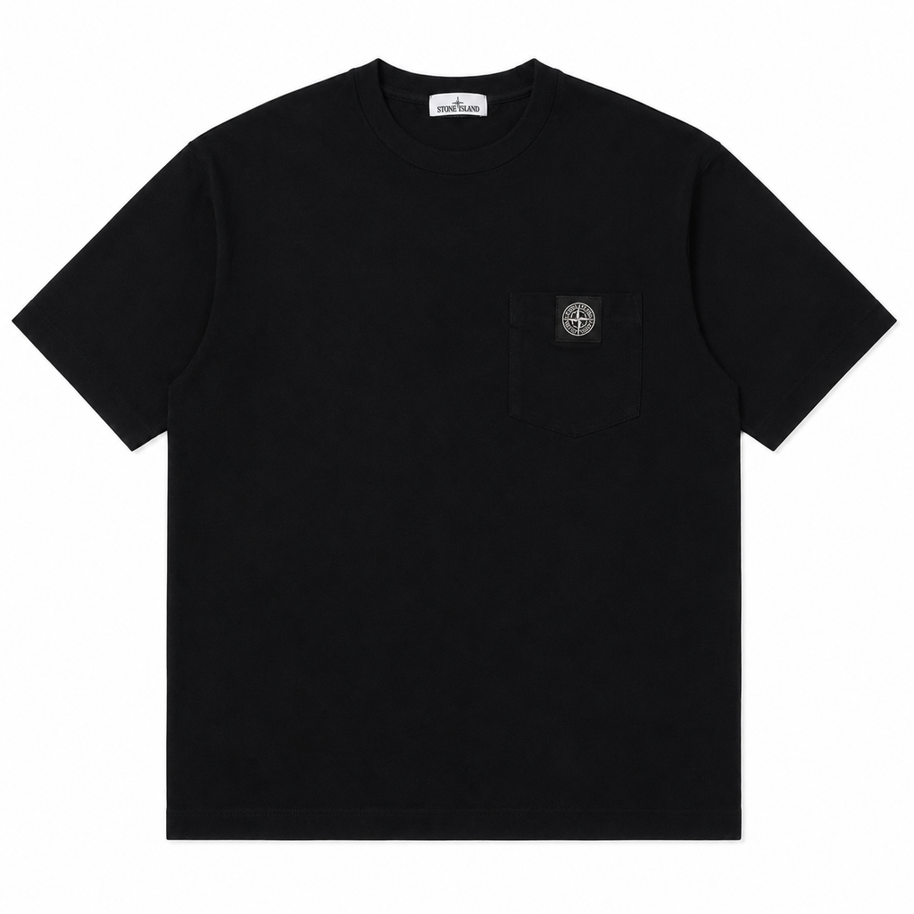 Stone Island basic black T-shirt