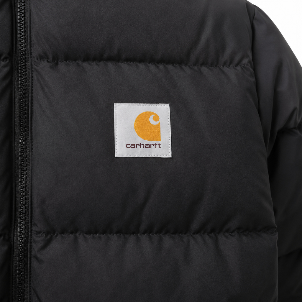 Carhartt warm black down jacket