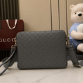 Gucci Monogram crossbody bag Slim Gray Rectangular Profile