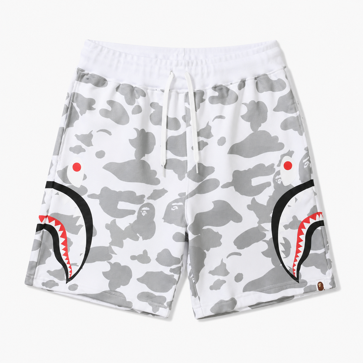 Bape Shark Camouflage Shorts