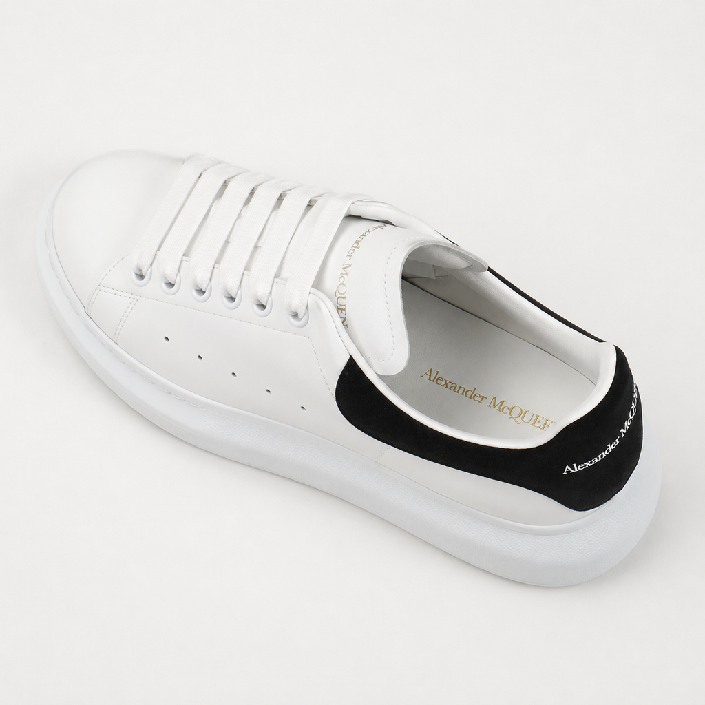 McQueen Black - Tail Casual White Sneakers