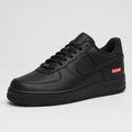 Nike Air Force 1 black trendy sneakers
