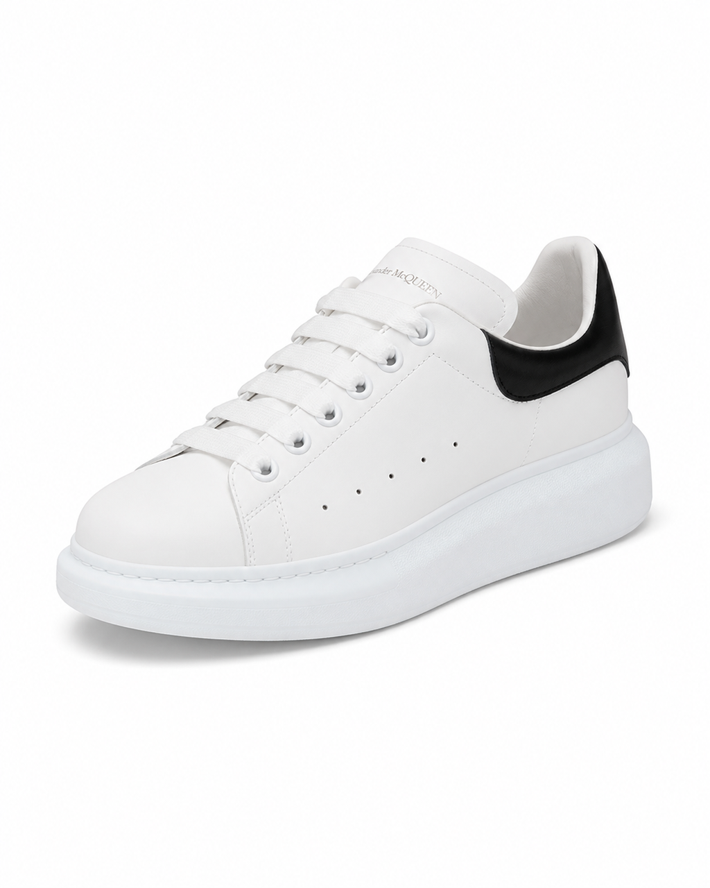 McQueen Black - Tail Casual White Sneakers