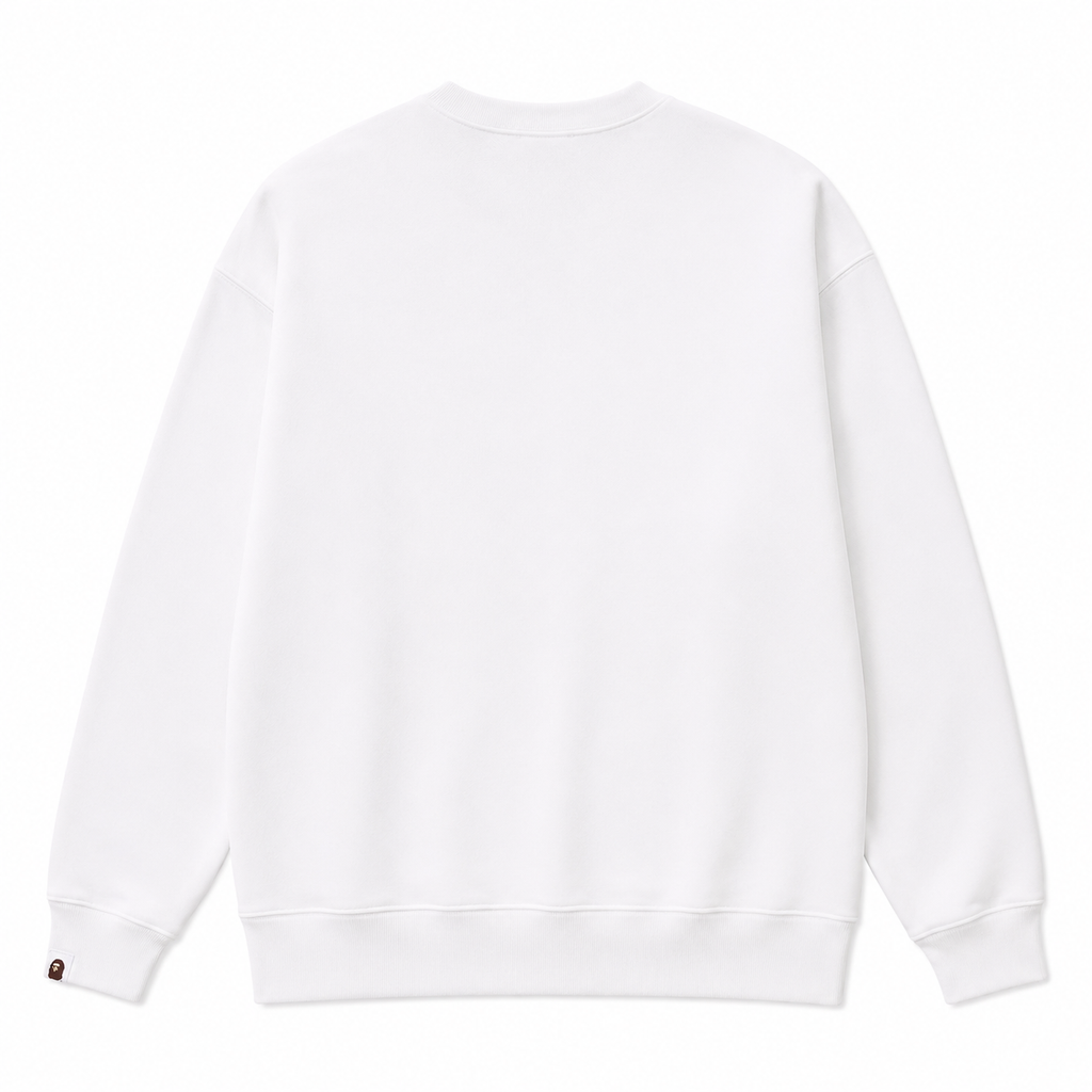 Bape Ape Head Camouflage Style Grey Sweatshirt