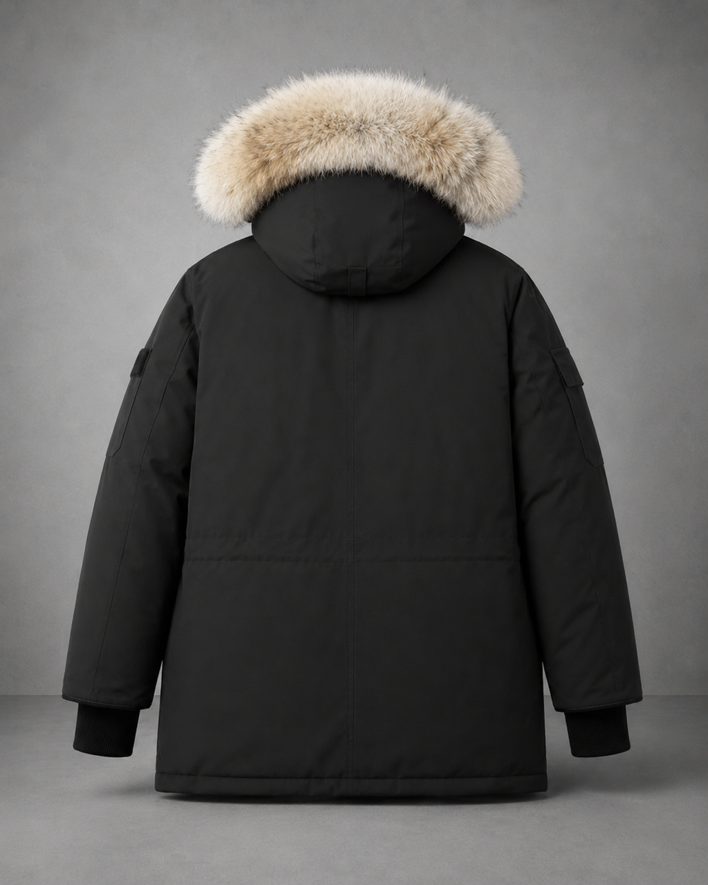 Canada Goose Parka Style Dark Grey Down Jacket