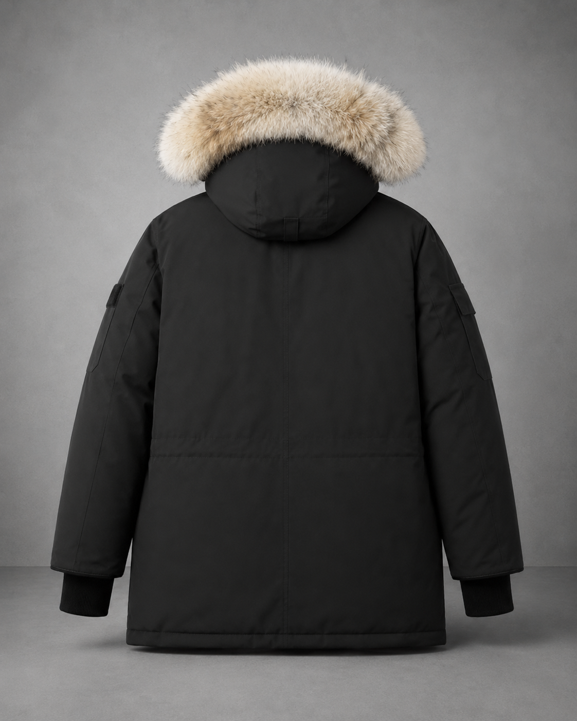 Canada Goose Parka Style Dark Grey Down Jacket