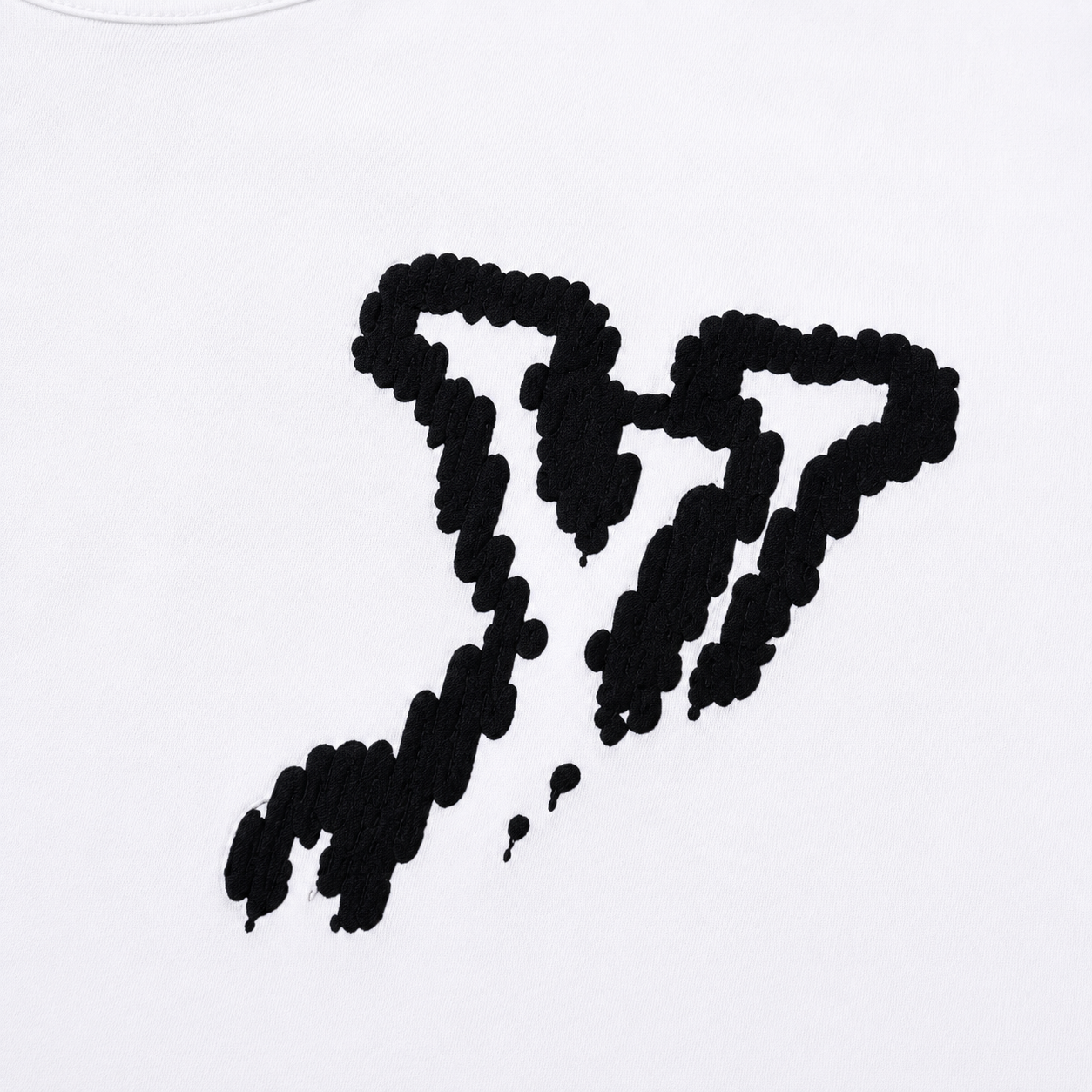 Louis Vuitton Simple Style Graffiti White T-shirt